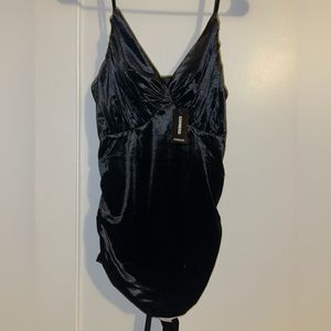 NWT Velvet Bodysuit from Express
